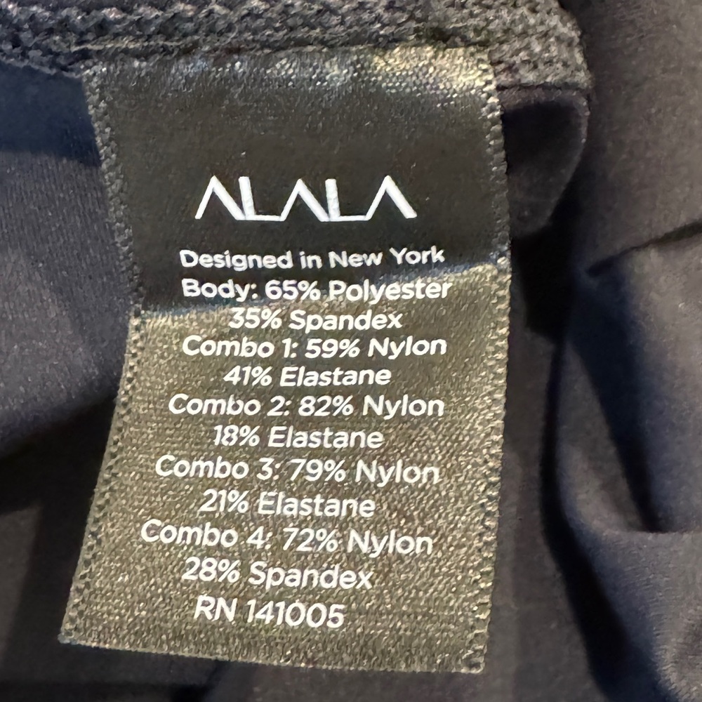 Alala Heroine Tight Black Performance Leggings - Picture 9 of 14